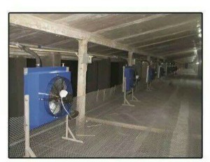 熱風(fēng)爐安裝現(xiàn)場(chǎng)